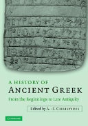 A History of Ancient Greek: From the Beginnings to Late Antiquity