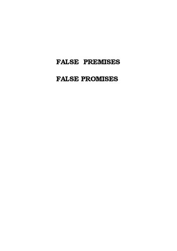 False premises false promises: Selected writings of PETR SKRABANEK