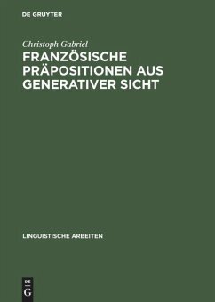 Französische Präpositionen aus generativer Sicht