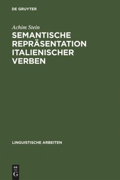 Semantische Repräsentation italienischer Verben: Automatische Disambiguierung mit Konzepthierarchien