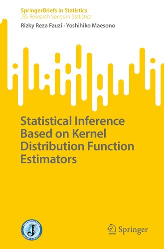 Statistical Inference Based on Kernel Distribution Function Estimators