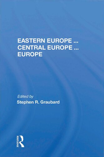 Eastern Europe … Central Europe … Europe