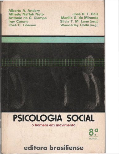 Psicologia social - O homem em movimento