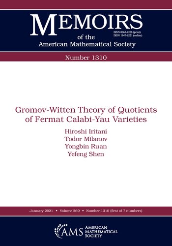 Gromov-Witten Theory of Quotients of Fermat Calabi-Yau Varieties