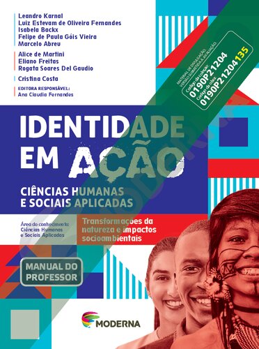 Identidade em Ação – Ciências Humanas e Sociais Aplicadas. Volume 3: Transformações da natureza e impactos socioambientais [manual do professor]