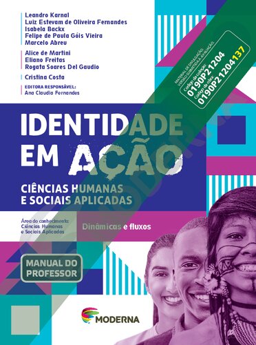 Identidade em Ação – Ciências Humanas e Sociais Aplicadas. Volume 5: Dinâmicas e fluxos [manual do professor]