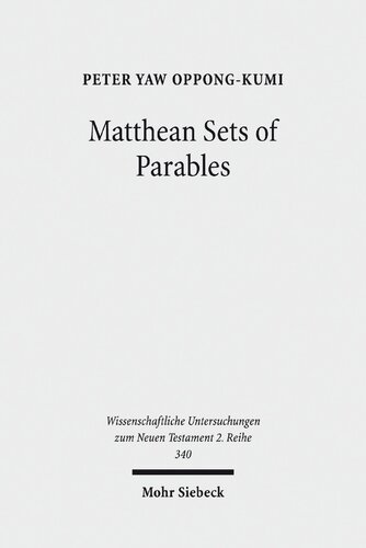 Matthean Sets of Parables