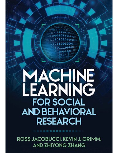 Machine Learning for Social and Behavioral Research