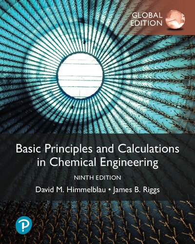 Basic Principles and Calculations in Chemical Engineering (International Series in the Physical and Chemical Engineering Sciences)