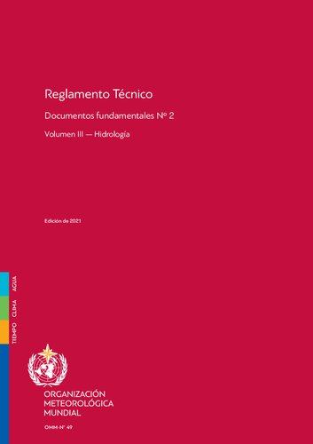 Reglamento Tecnico Documentos Fundamentales Hidrologia