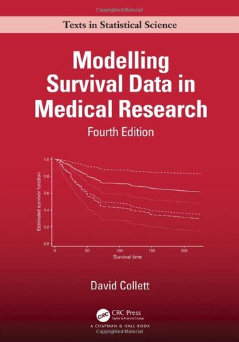 Modelling Survival Data in Medical Research (Chapman & Hall/CRC Texts in Statistical Science)