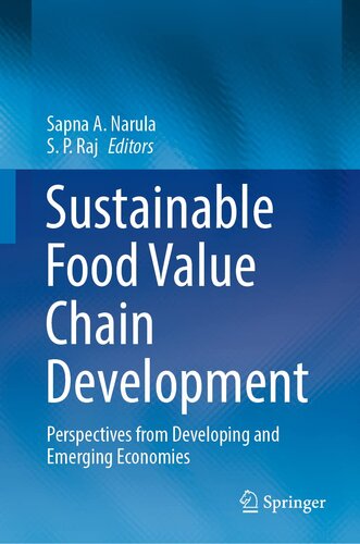 Sustainable Food Value Chain Development: Perspectives from Developing and Emerging Economies