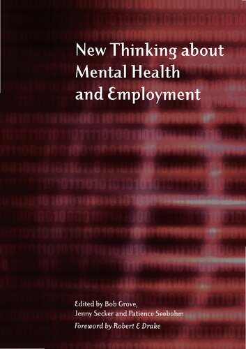 New Thinking About Mental Health and Employment