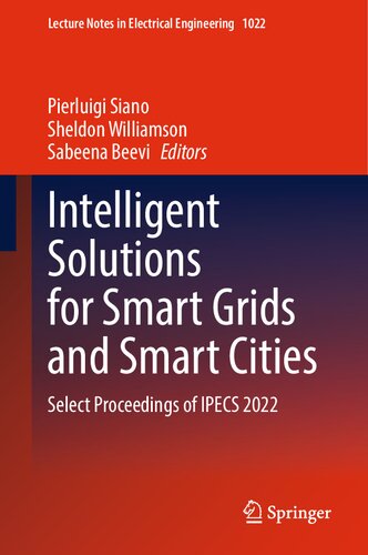 Intelligent Solutions for Smart Grids and Smart Cities. Select Proceedings of IPECS 2022