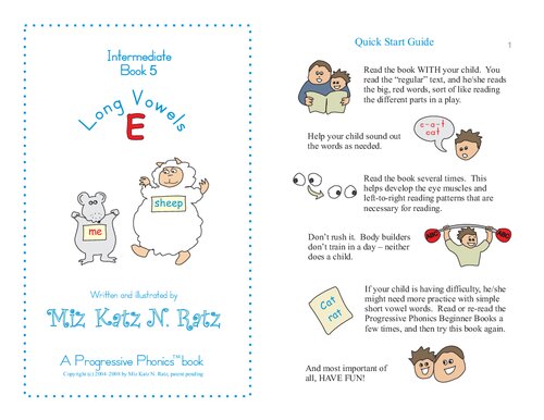 Long Vowels E - Intermediate Book 5