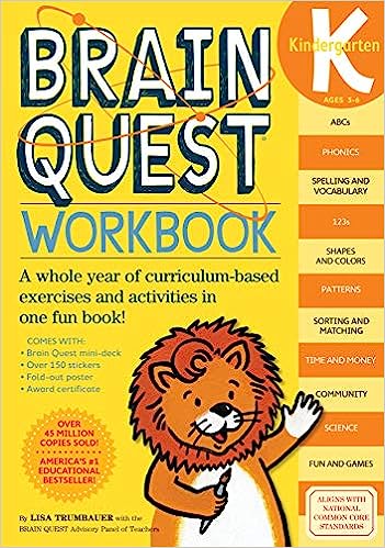 Brain Quest Workbook: Kindergarten