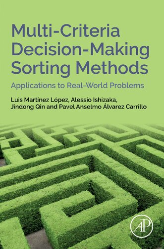 Multi-Criteria Decision-Making Sorting. Methods Applications to Real-World Problems