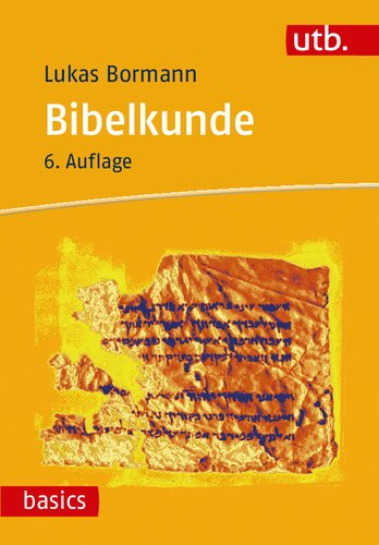 Bibelkunde: Altes und Neues Testament