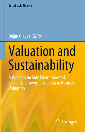 Valuation and Sustainability: A Guide to Include Environmental, Social, and Governance Data in Business Valuation