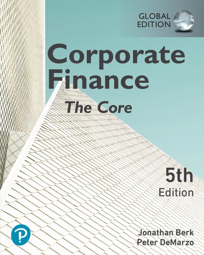 Corporate Finance: The Core,