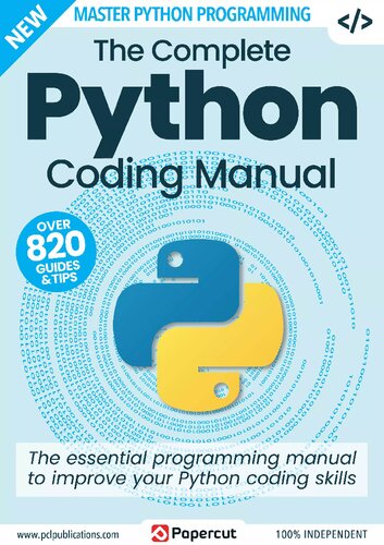 The Complete Python Coding Manual - 18th Edition, 2023