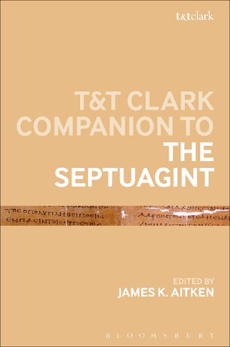 The T&T Clark Companion to the Septuagint