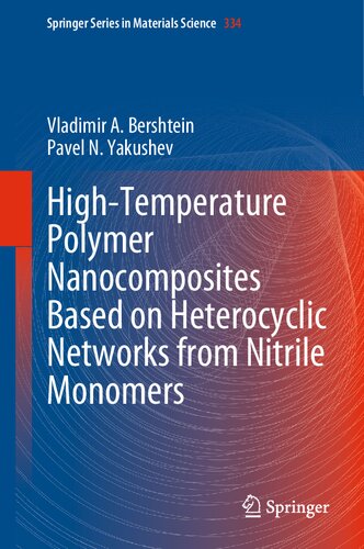 High-Temperature Polymer Nanocomposites Based on Heterocyclic Networks from Nitrile Monomers