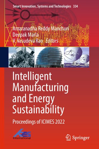 Intelligent Manufacturing and Energy Sustainability: Proceedings of ICIMES 2022