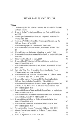 Environmental History of Modern India: Land, Population, Technology and Development