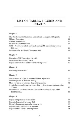 A Responsibility to Assist: Human Rights Policy and Practice in European Union Crisis Management Operations