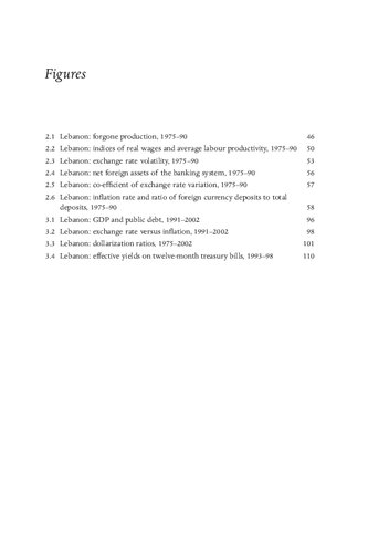 The Lessons of Lebanon: the economics of war and development