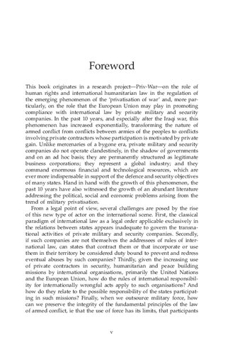 Multilevel Regulation of Military and Security Contractors: The Interplay between International, European and Domestic Norms