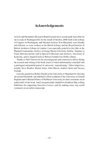 Suburban Century: Social Change and Urban Growth in England and the United State