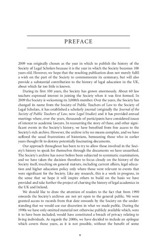 ‘A Great and Noble Occupation!’: The History of the Society of Legal Scholars