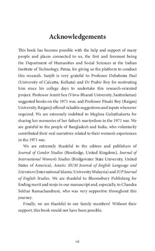 The Gendered War: Evaluating Feminist Ethnographic Narratives of the 1971 War of Bangladesh