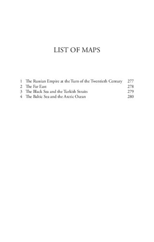 Russian Imperialism and Naval Power: Military Strategy and the Build-Up to the Russo-Japanese War