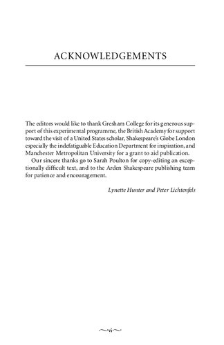 Shakespeare, Language and the Stage: the Fifth Wall Only: Approaches to Shakespeare from Criticism, Performance and Theatre Studies