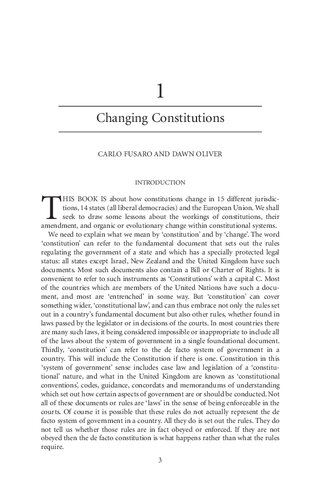 How Constitutions Change: A Comparative Study