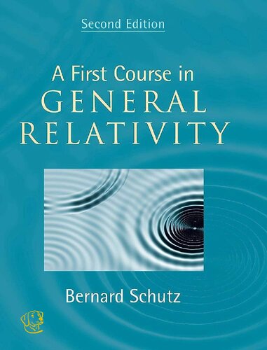 A First Course in General Relativity