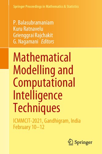 Mathematical Modelling and Computational Intelligence Techniques: ICMMCIT-2021, Gandhigram, India February 10–12