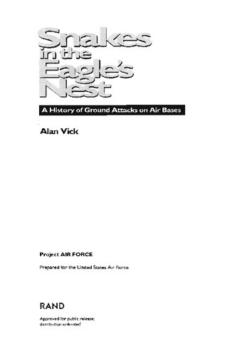 Snakes in the eagle's nest: a history of ground attacks on air bases /