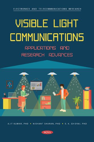 Visible Light Communications: Applications and Research Advances