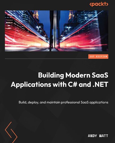 Building Modern SaaS Applications with C# and .NET