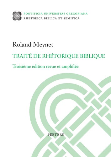 Traité de rhétorique biblique