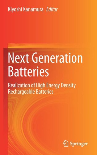 Next Generation Batteries: Realization of High Energy Density Rechargeable Batteries