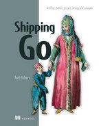 Shipping Go: Develop, deliver, discuss, design, and go again