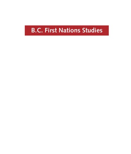 BC First Nations Studies