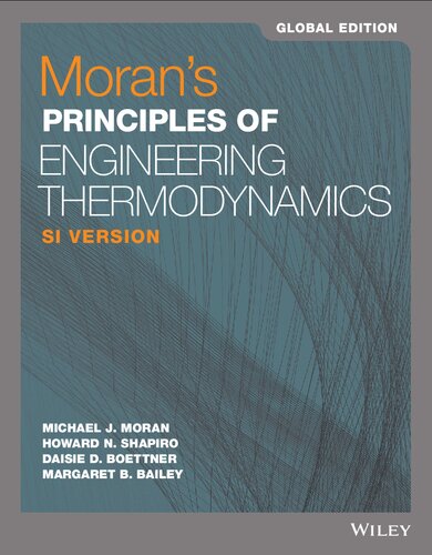 Morans Principle of Engineering Thermody