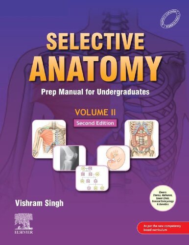 Selective Anatomy: Prep Manual for Undergraduates (Vol - 2) - 2E