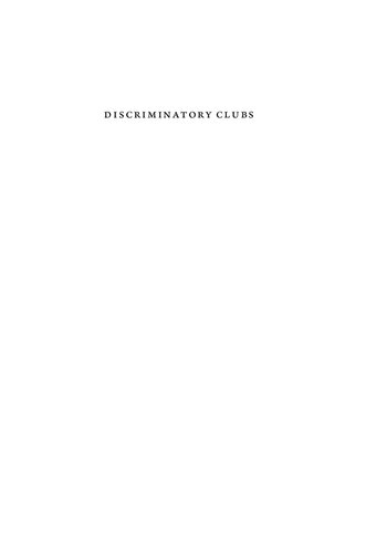 Discriminatory Clubs: The Geopolitics of International Organizations